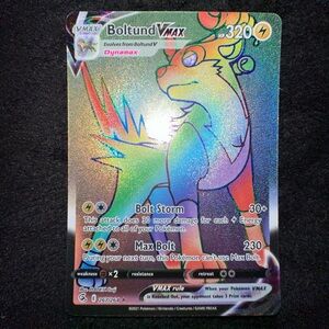 Pokemon Boltund VMAX 267/264 - Fusion Strike - Secret Rare